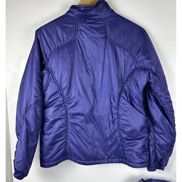LL Bean Womens Purple 3-1 Removable Inner Zip Up Jacket Sz M Nylon Poly - Picture 16 of 16